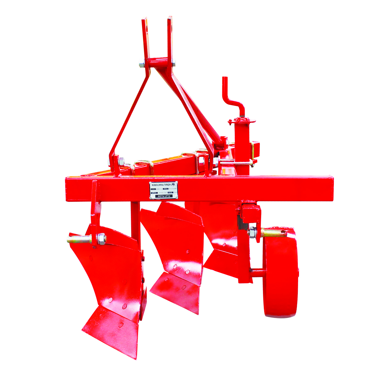 Plug agricol 3 trupite 25-35 CP latime 600mm adancime 200-250mm 100Kg - imagine 3