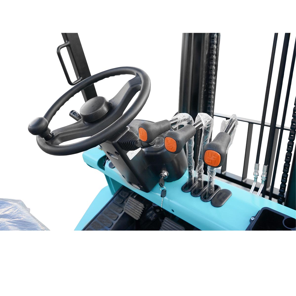 Motostivuitor 3 Tone translatie laterala lame 1070mm duplex ridicare 3m  - imagine 9