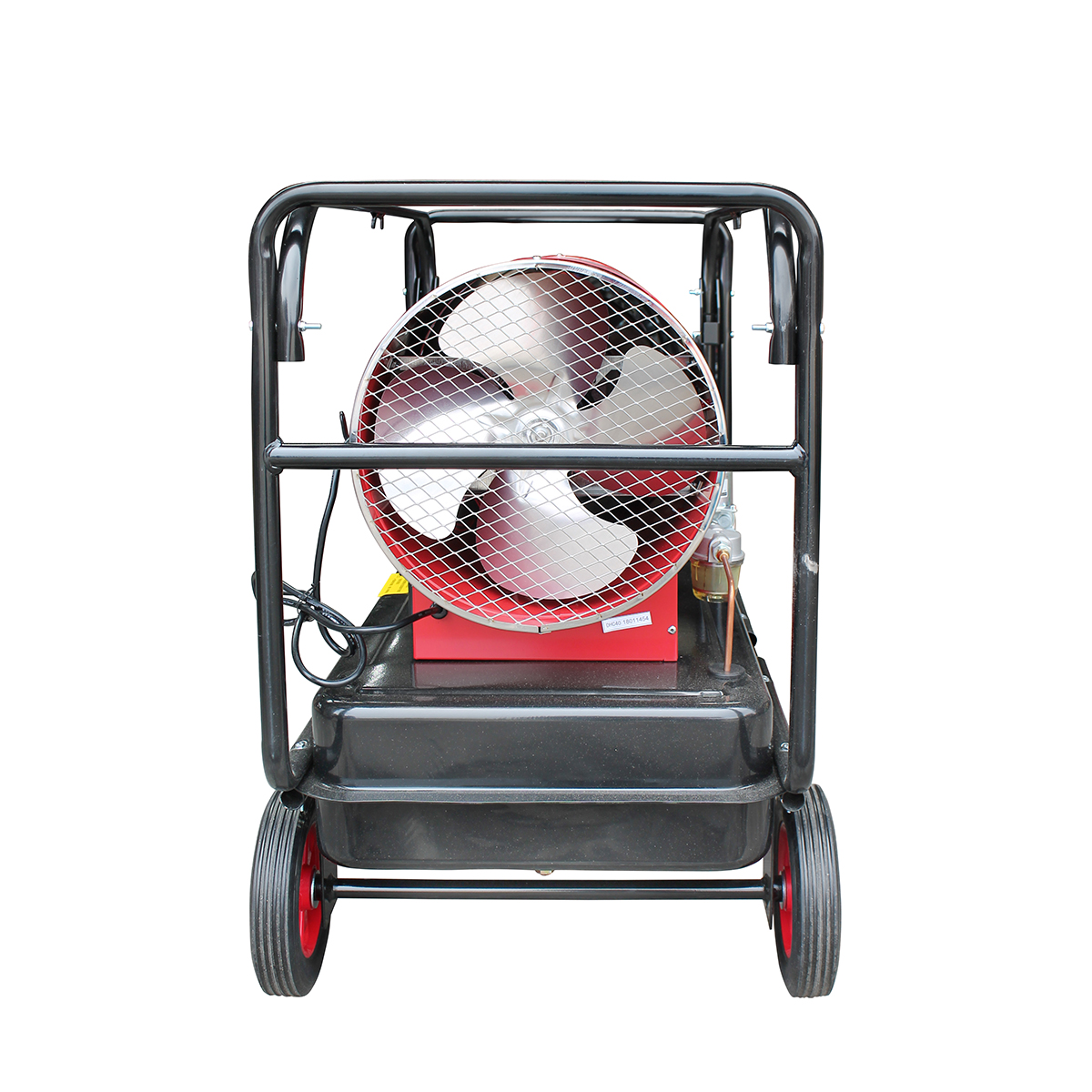 Incalzitor aer pe motorina si electric 220V, consum 3.5L/h, rezervor 45L, capacitate 1000 m³/h - imagine 4