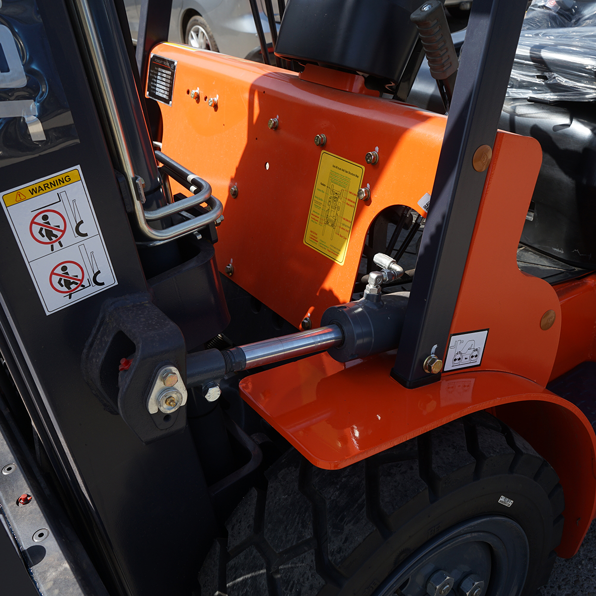 Motostivuitor 3 Tone translatie laterala triplex ridicare 4.5m cilindru pentru container - imagine 8