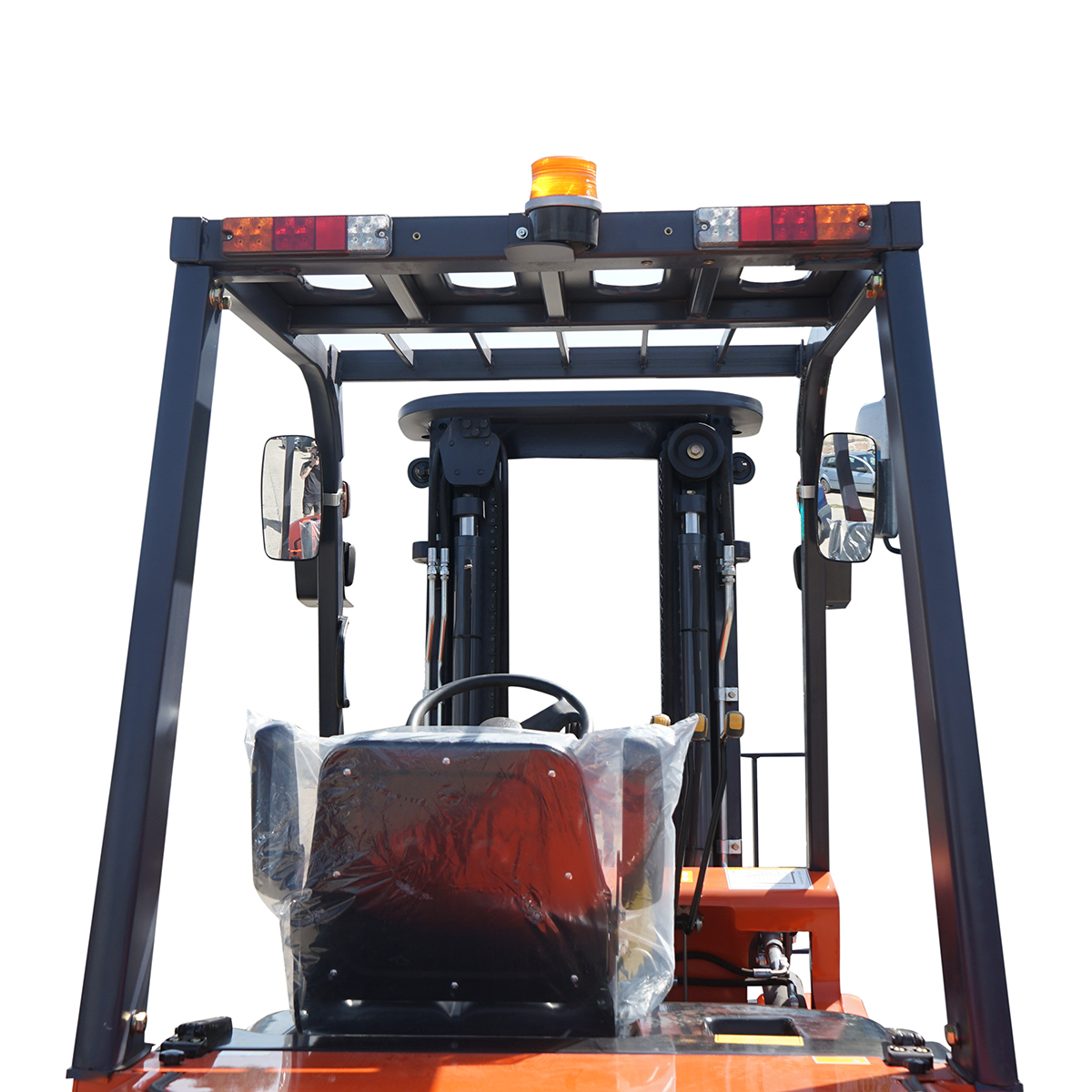 Motostivuitor 3 Tone translatie laterala triplex ridicare 4.5m cilindru pentru container - imagine 10