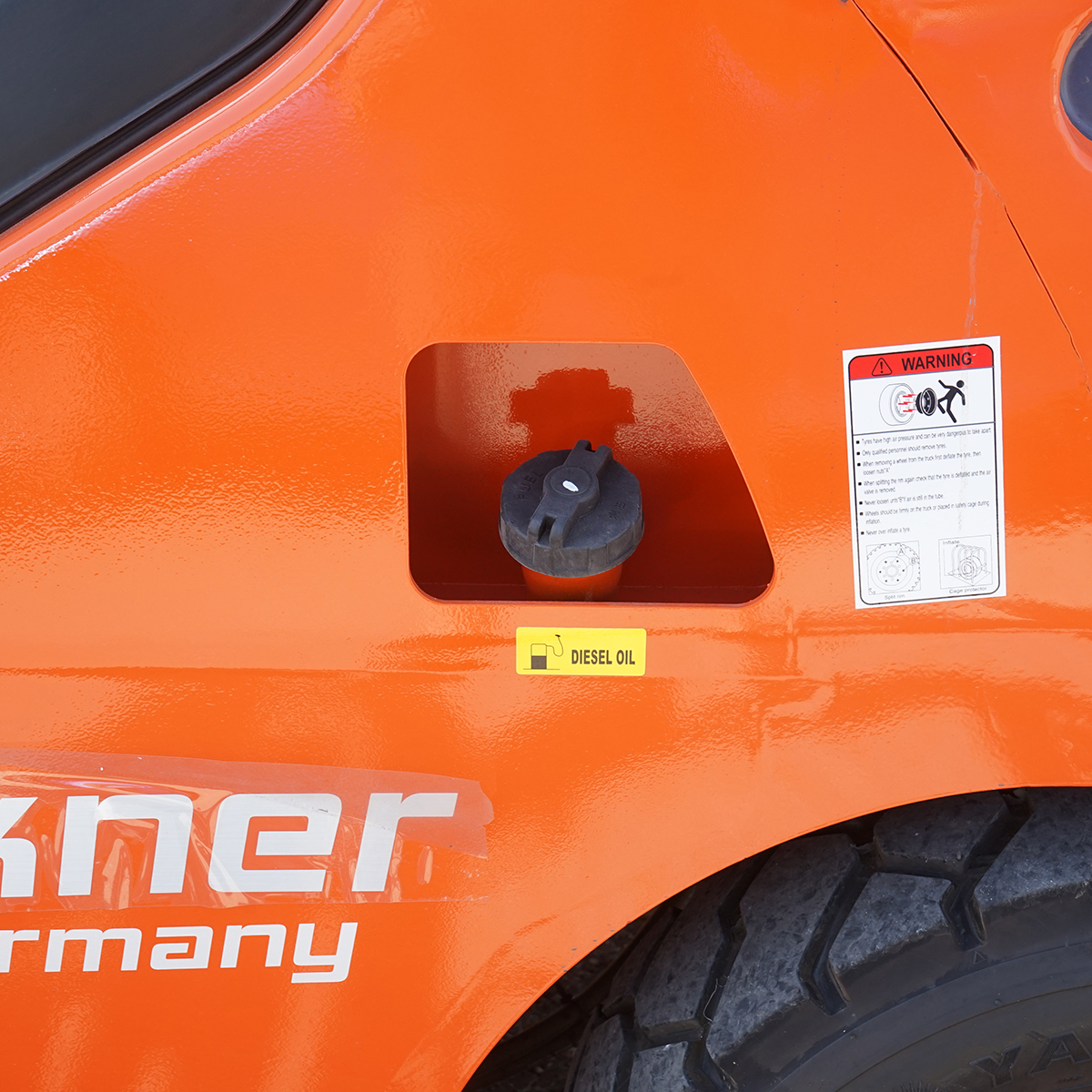 Motostivuitor 3 Tone translatie laterala triplex ridicare 4.5m cilindru pentru container - imagine 14