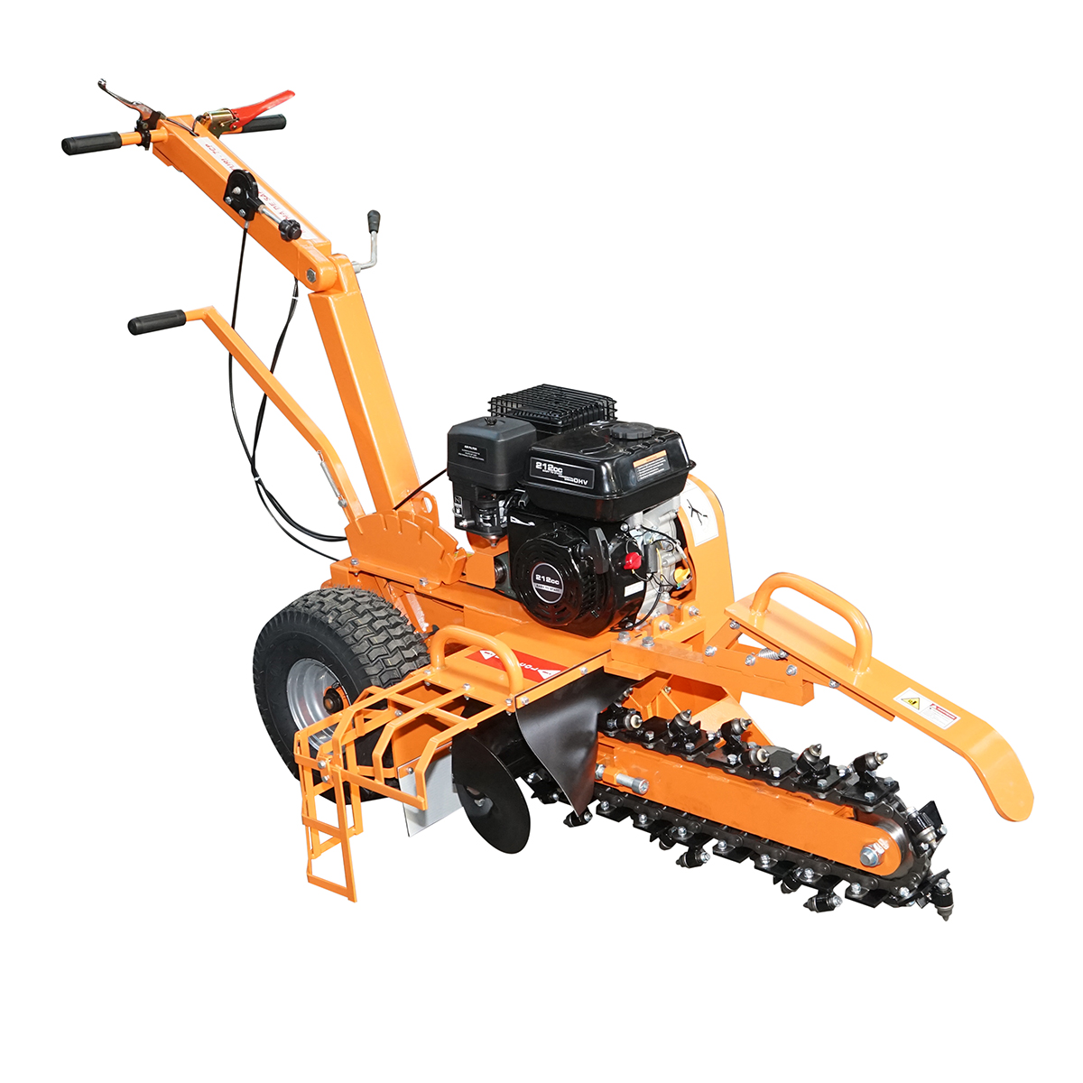 Masina de sapat santuri 7 CP latime de lucru 100mm adancime 450mm THOR - imagine 5