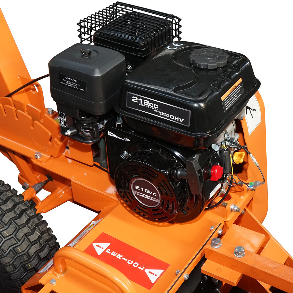 Masina de sapat santuri 7 CP latime de lucru 100mm adancime 450mm THOR - imagine 9