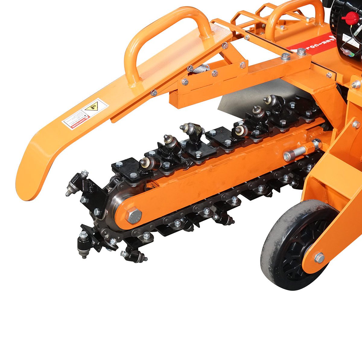 Masina de sapat santuri 7 CP latime de lucru 100mm adancime 450mm THOR - imagine 8