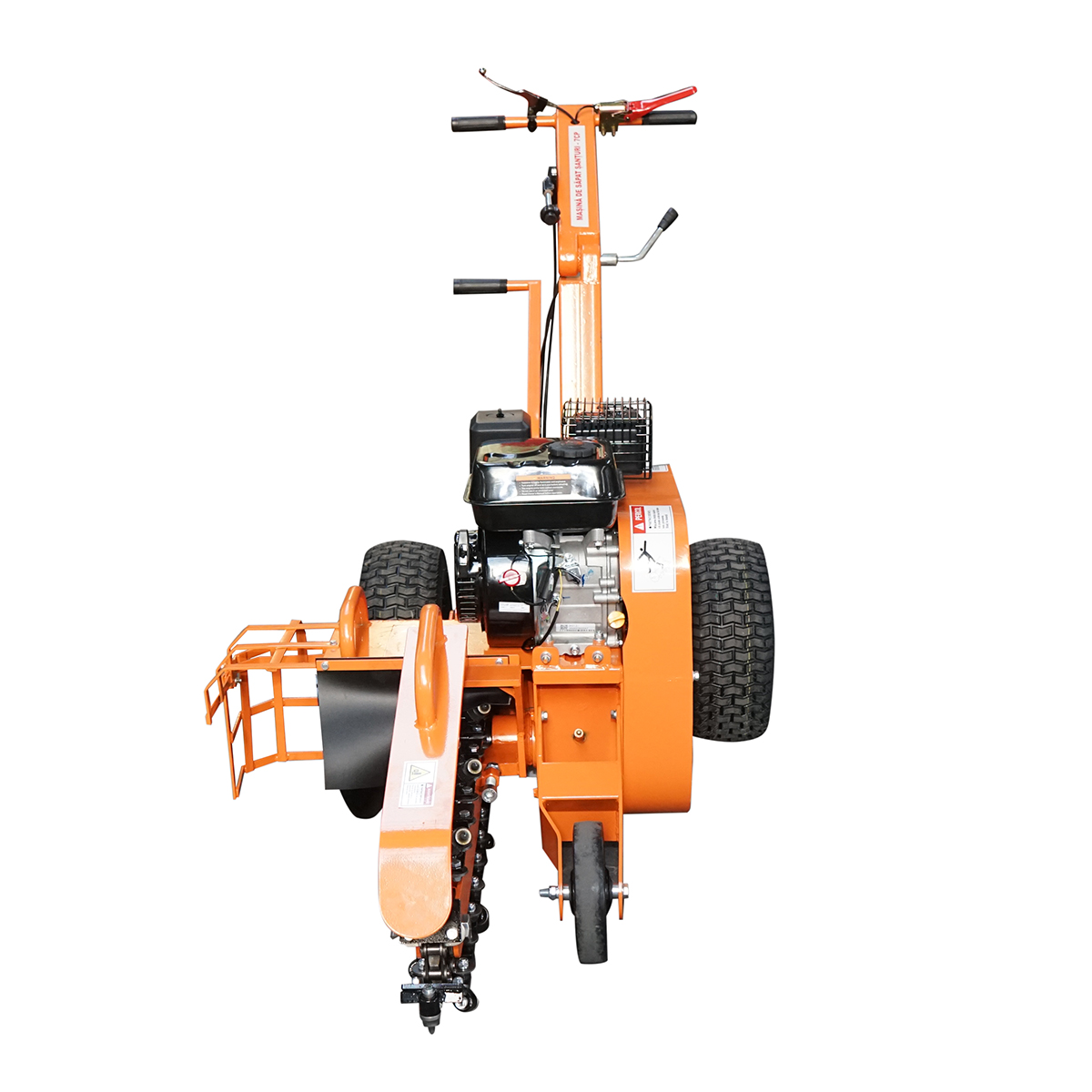 Masina de sapat santuri 7 CP latime de lucru 100mm adancime 450mm THOR - imagine 6