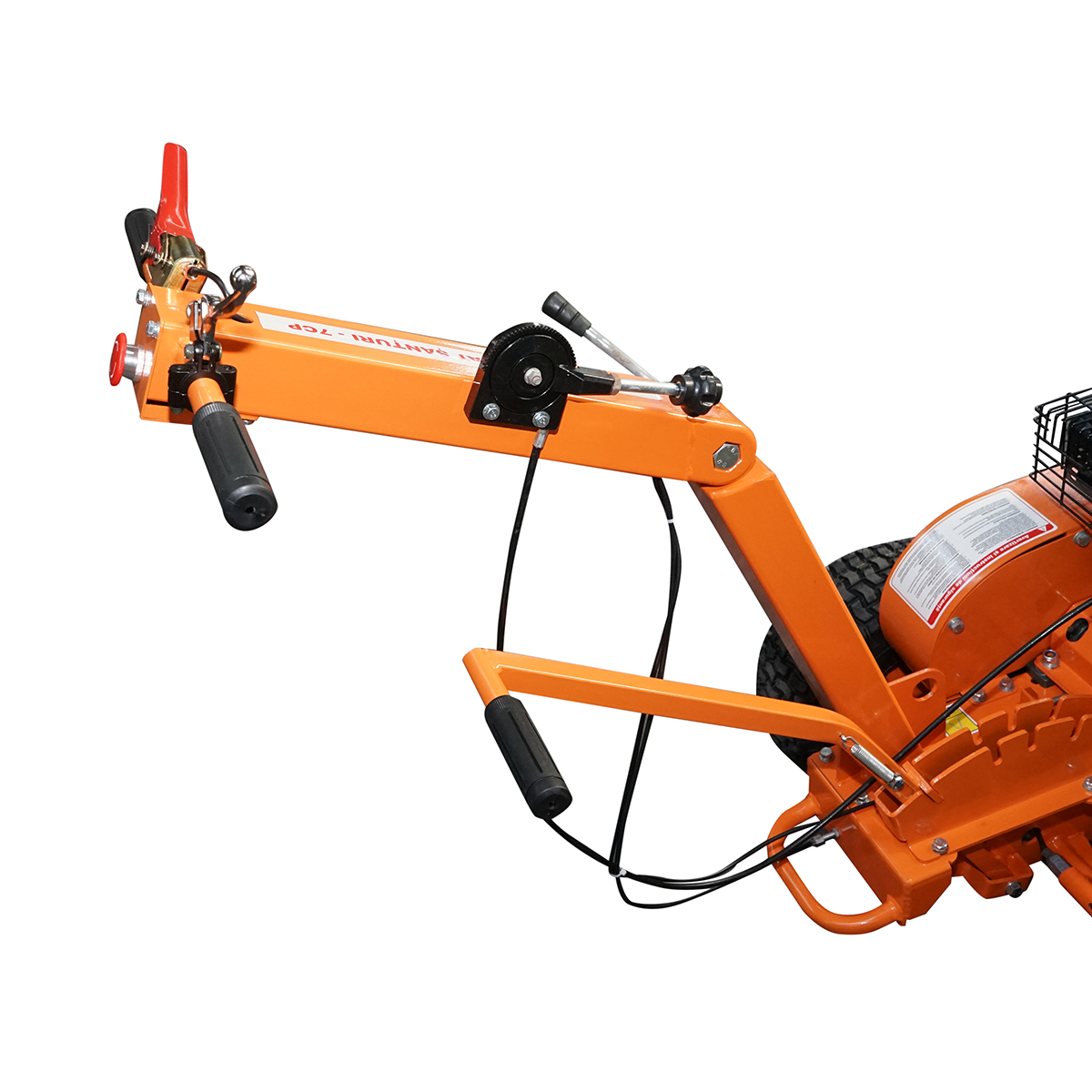 Masina de sapat santuri 7 CP latime de lucru 100mm adancime 450mm THOR - imagine 11