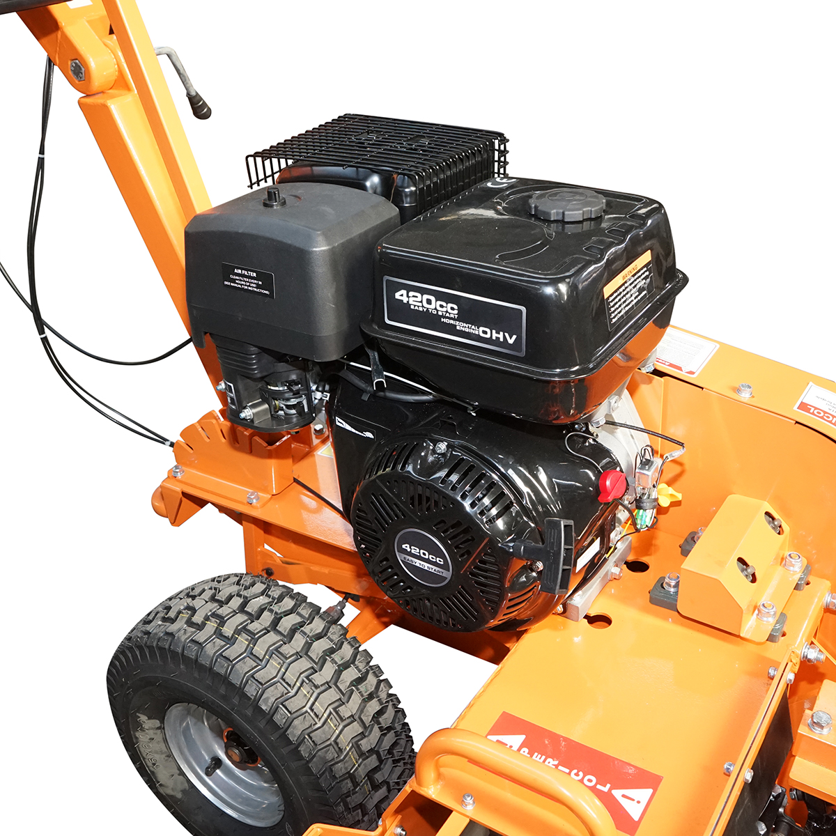 Masina de sapat santuri 15 CP latime de lucru 100mm adancime 600mm Thor - imagine 7