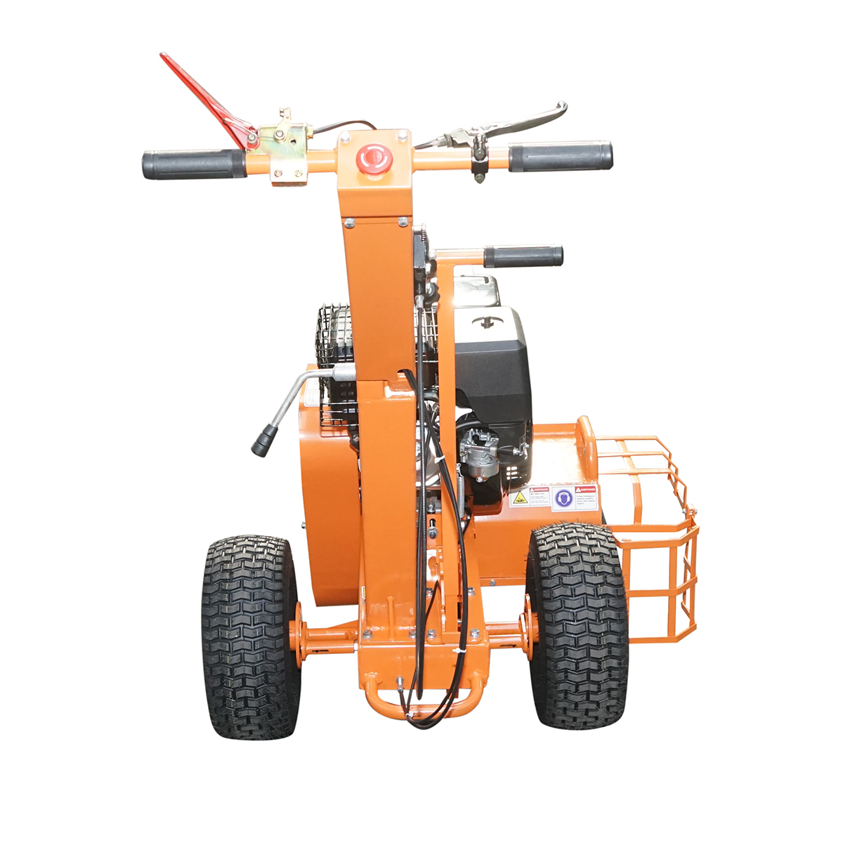 Masina de sapat santuri 15 CP latime de lucru 100mm adancime 600mm Thor - imagine 4