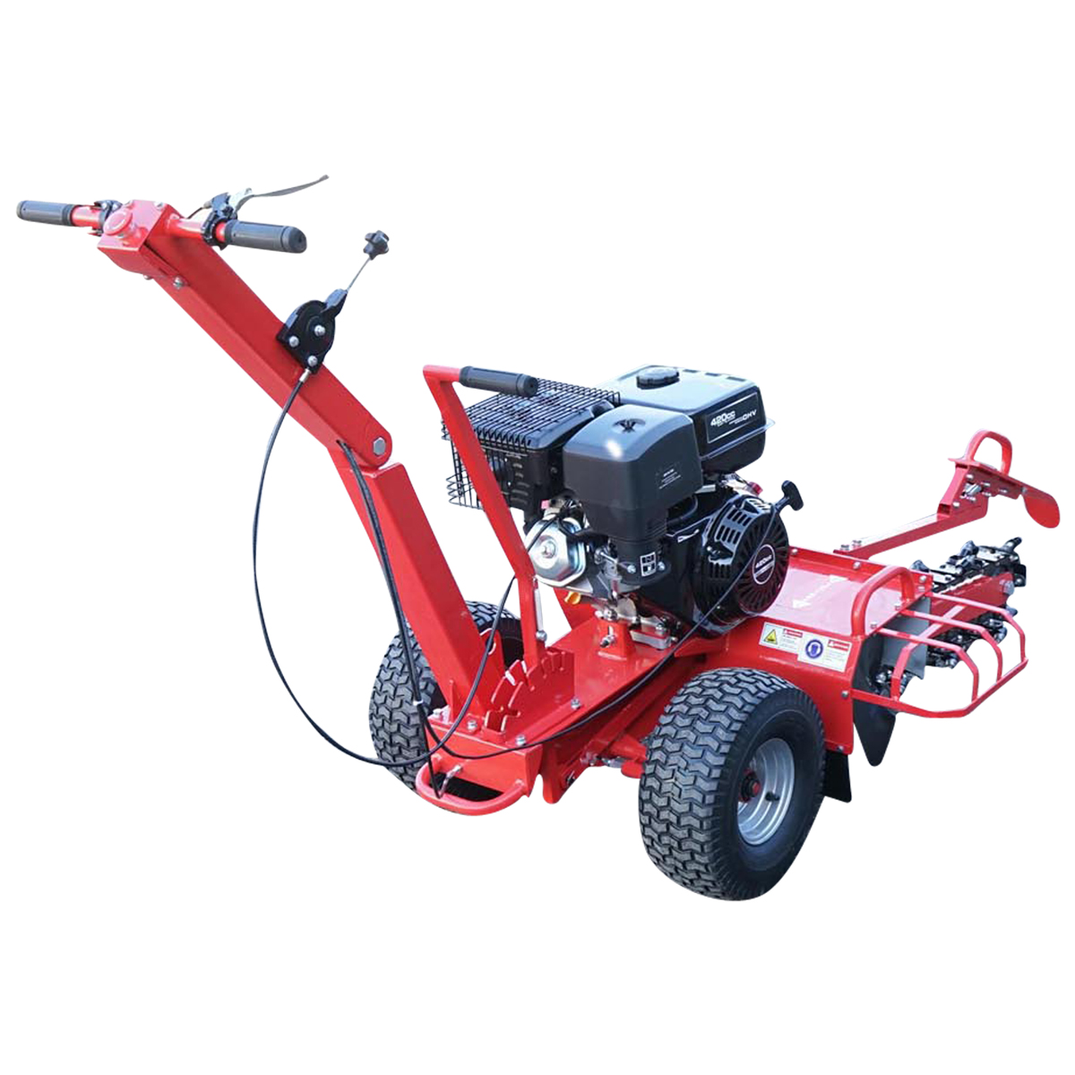 Masina de sapat santuri 15 CP latime de lucru 100mm adancime 600mm Breckner Germany - imagine 5