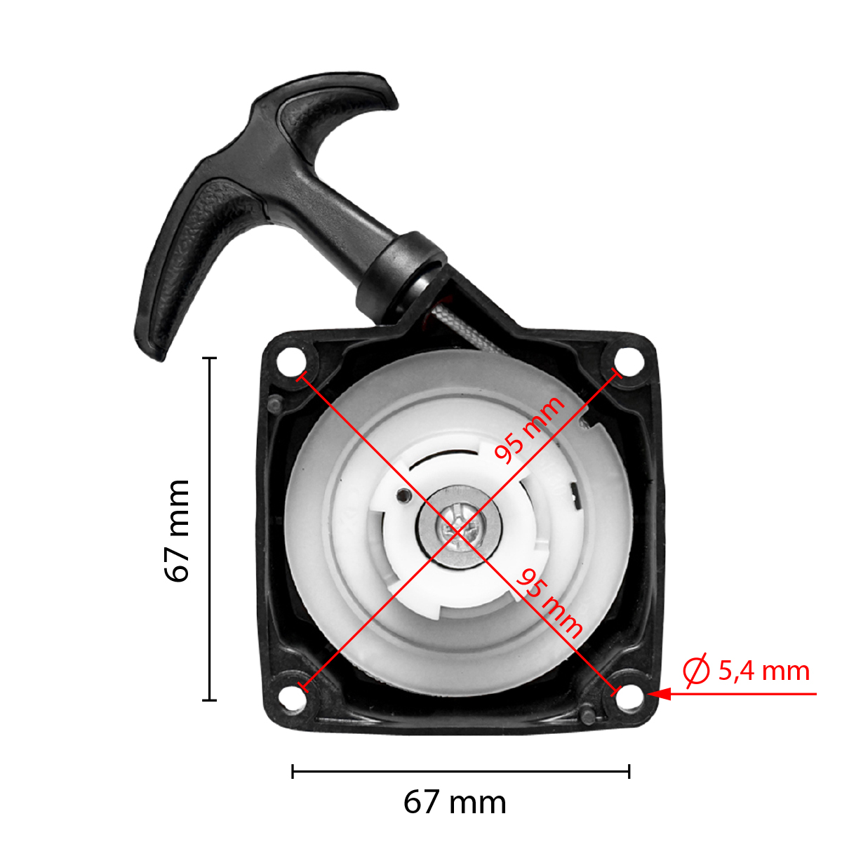 Demaror complet pentru motocoasa Breckner Germany - imagine 2