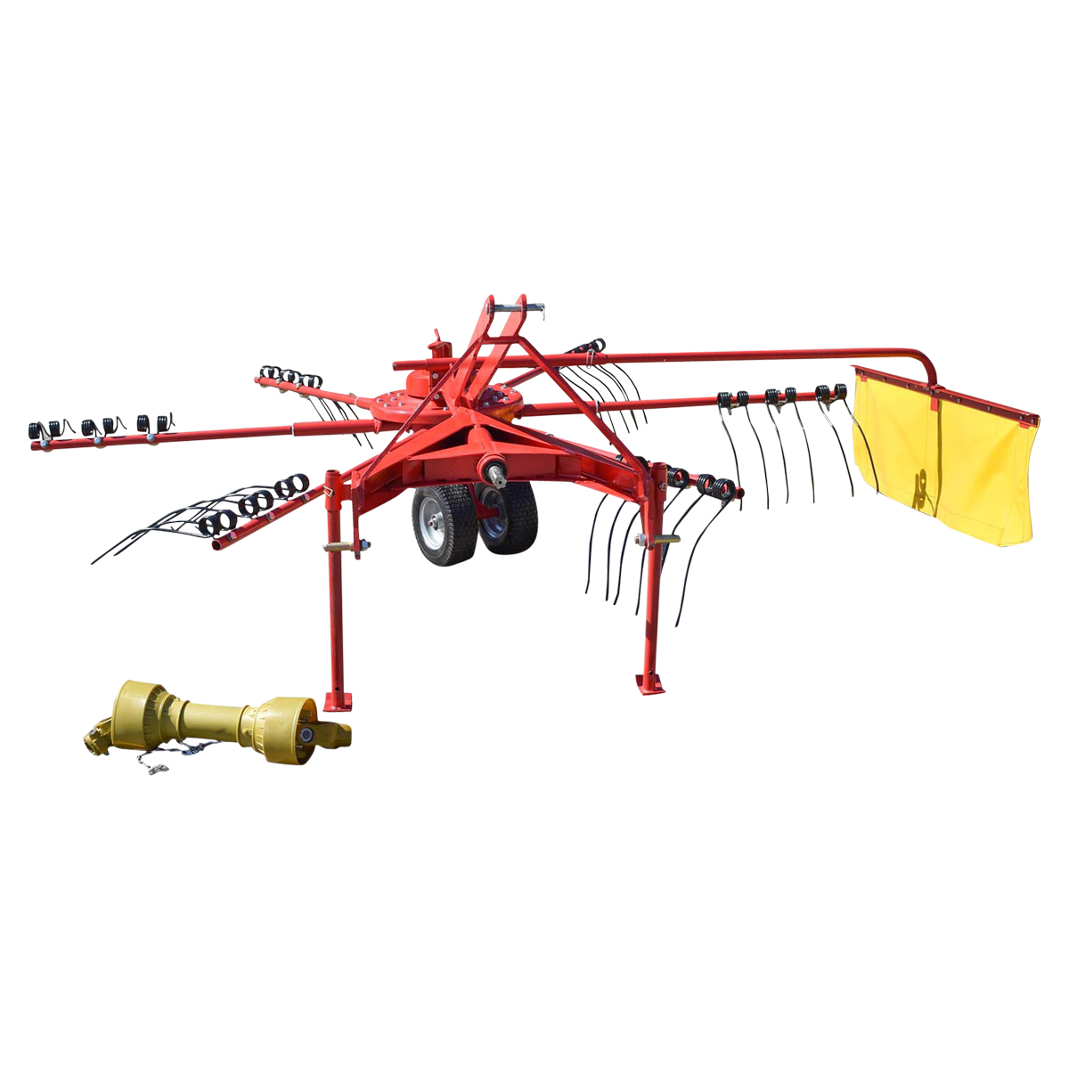 Grebla rotativa tip paianjen latime de lucru 2.80m, putere necesara 20-80CP cu 6 brate 280Kg Konig Traktoren - imagine 2