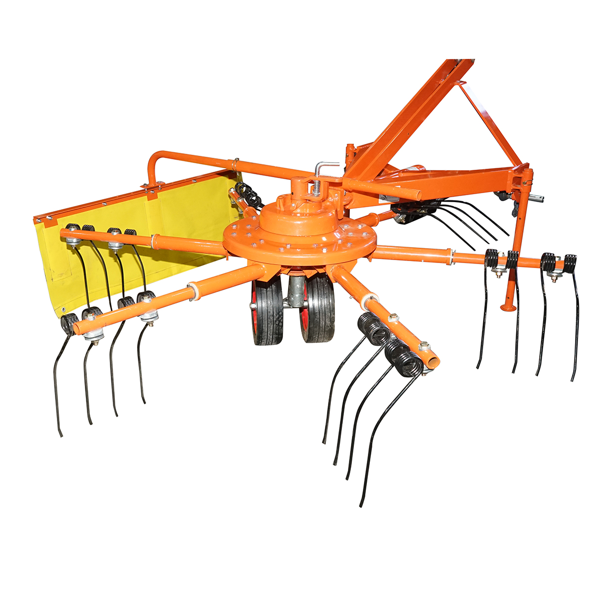 Grebla rotativa tip paianjen cu 6 brate, latime de lucru 1.80m, putere necesara 15-50CP 220Kg Konig Traktoren - imagine 2