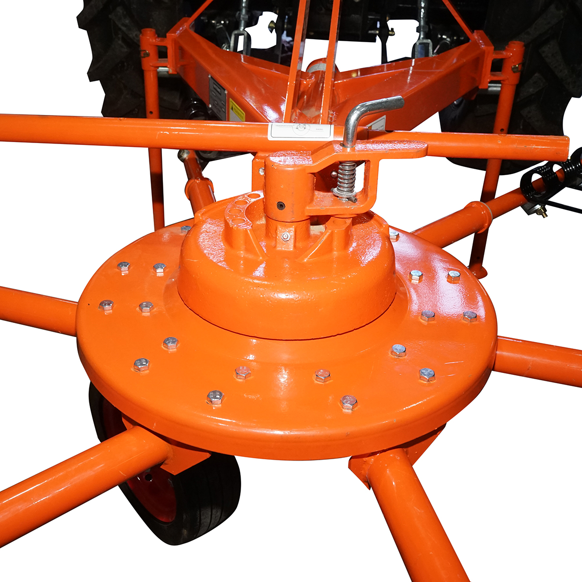 Grebla rotativa tip paianjen cu 6 brate, latime de lucru 1.80m, putere necesara 15-50CP 220Kg Konig Traktoren - imagine 9