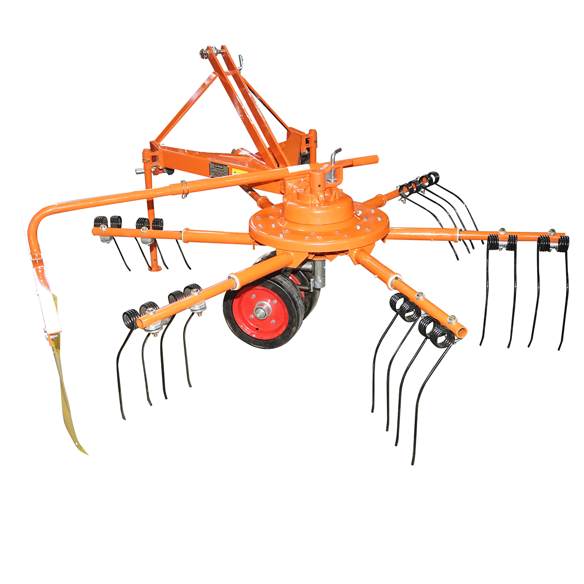 Grebla rotativa tip paianjen cu 6 brate, latime de lucru 1.80m, putere necesara 15-50CP 220Kg Konig Traktoren - imagine 5