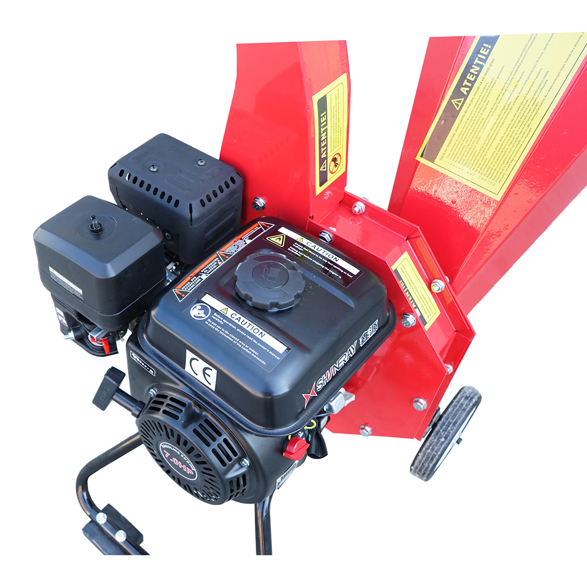 Tocator crengi pe benzina diametru taiere 50mm, viteza taiere 2800 rpm, 202cc/ 7CP Breckner Germany - imagine 11