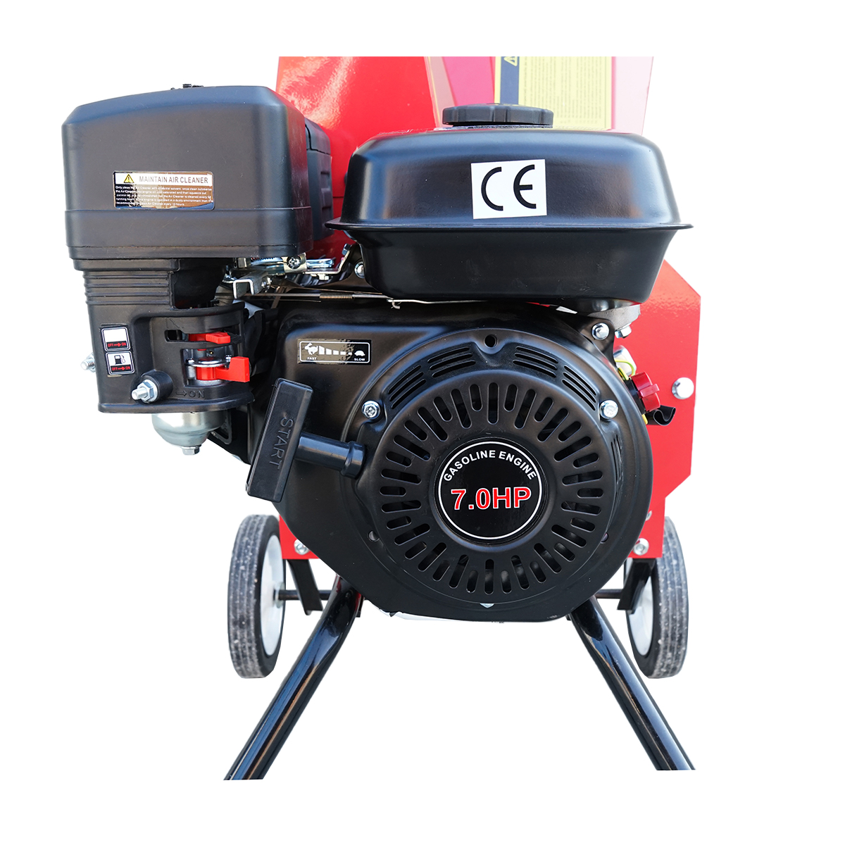 Tocator crengi pe benzina diametru taiere 50mm, viteza taiere 2800 rpm, 202cc/ 7CP Breckner Germany - imagine 10