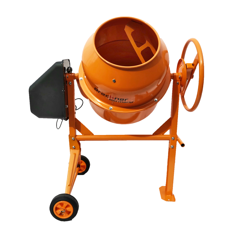 Betoniera 450W, volum cuva 120L, pinion si coroana din fonta, 44Kg Breckner Germany - imagine 2