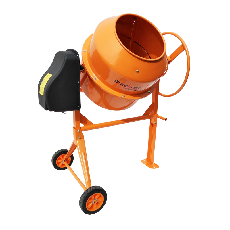 Betoniera 800W, volum cuva 200L, pinion si coroana din fonta, 58Kg Breckner Germany - imagine 6