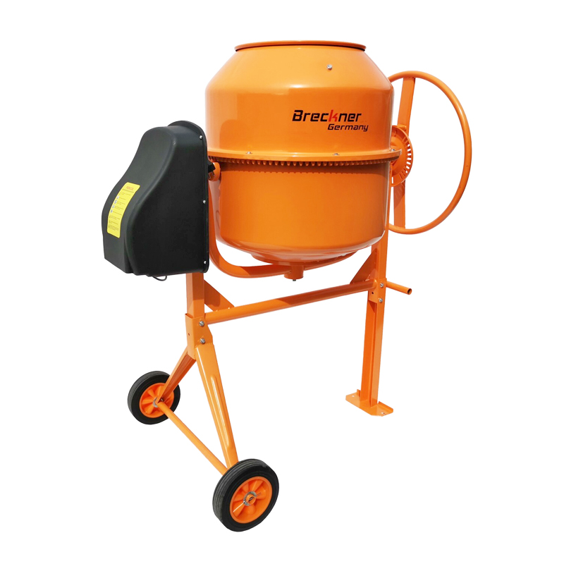 Betoniera 800W, volum cuva 200L, pinion si coroana din fonta, 58Kg Breckner Germany - imagine 5