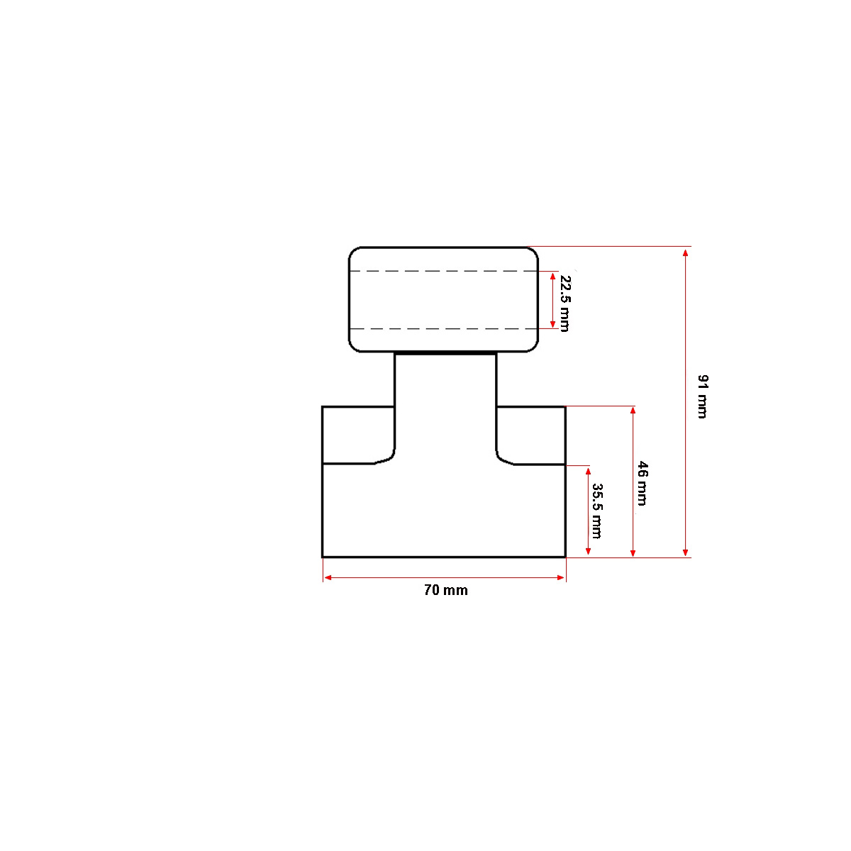 Cutit ciocan pentru tocatoare forestiera IJL-226 - imagine 5