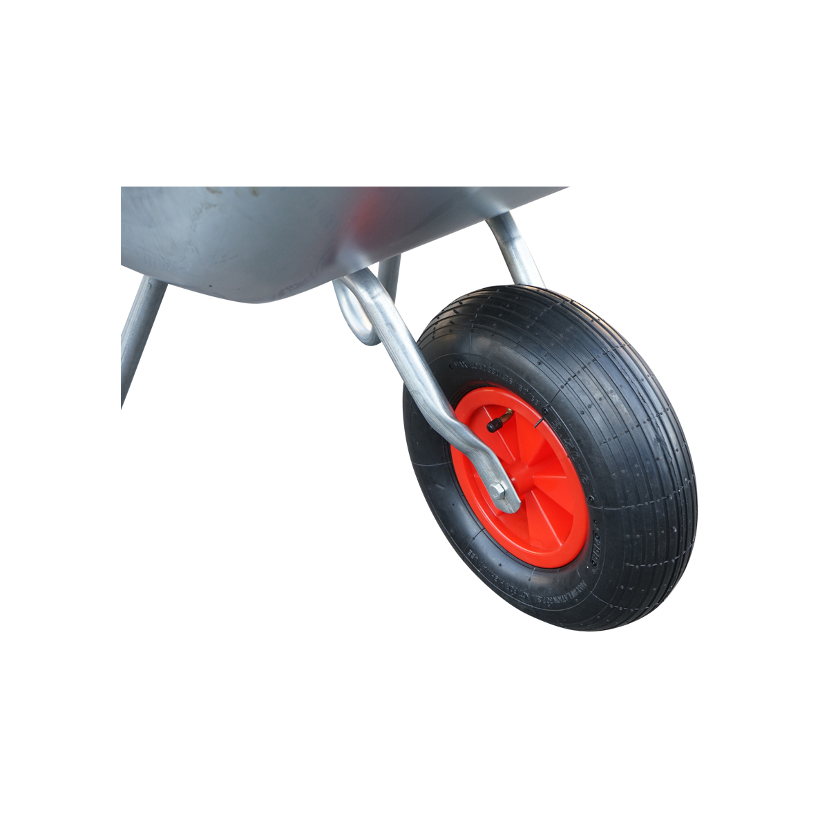 Roaba metalica cu roata din plastic 65L 810x610x210mm THOR - imagine 6