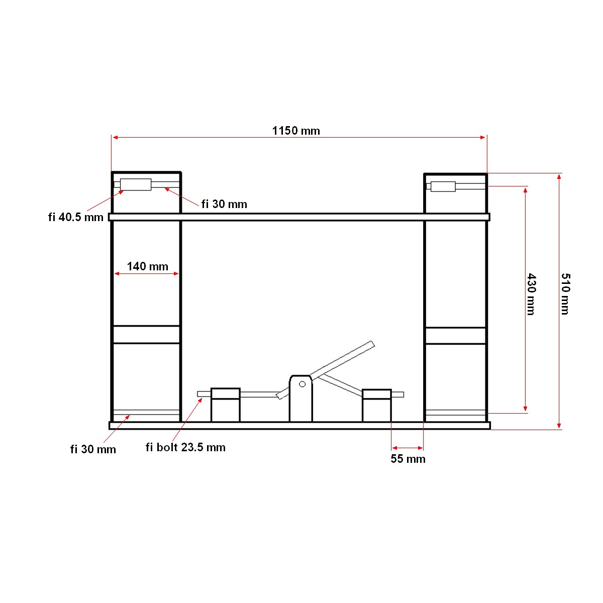 Adaptor pentru incarcator frontal de la simpu la Z402/Euro - imagine 6