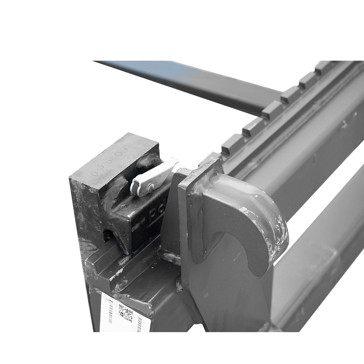 Set lame furci pentru paleti 100x40x1200mm complete cu cadru - imagine 6