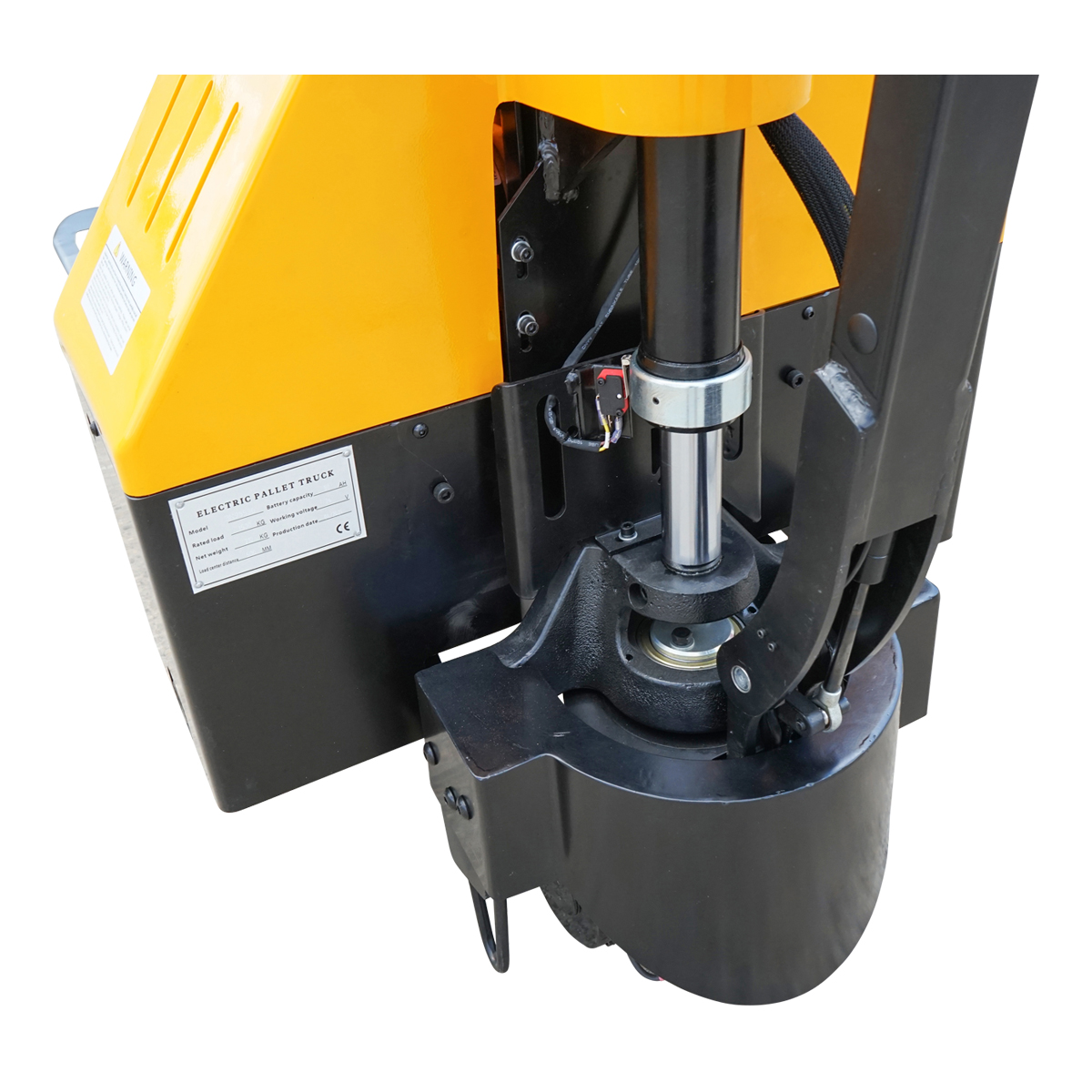 Transpalet electric cu sarcina maxima 1.5T, inaltime ridicare 85-200mm, furci 1150mm Breckner Germany - imagine 9