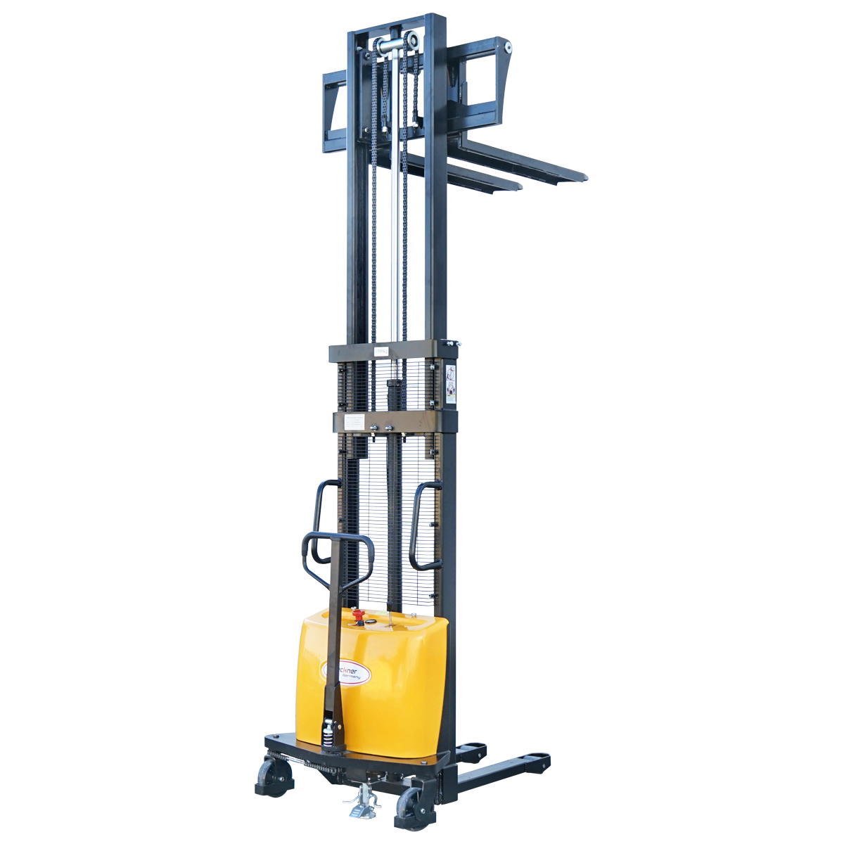 Transpalet semi-electric cu sarcina maxima 1.5T, inaltime ridicare 3000mm, furci 1150mm Breckner Germany - imagine 9