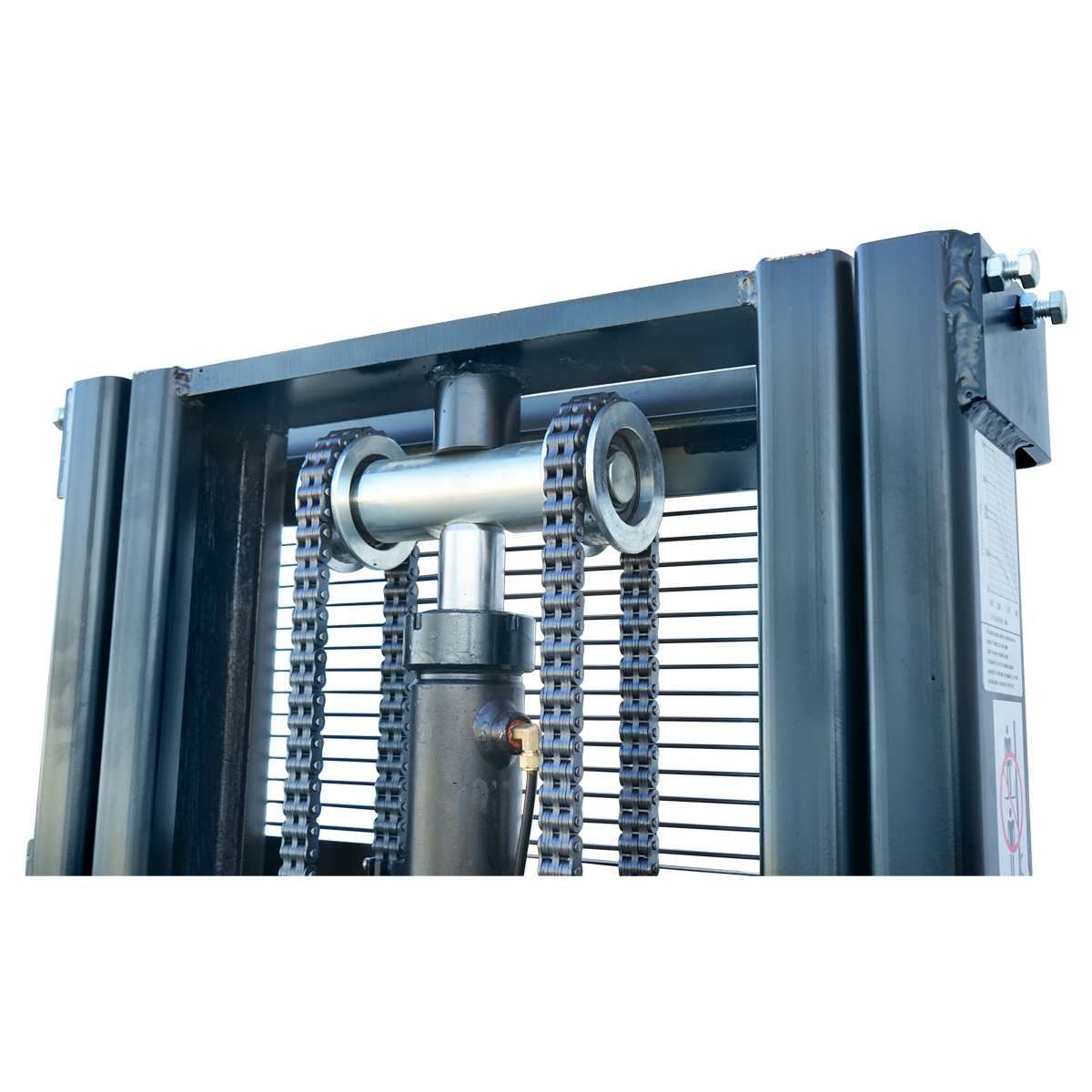 Transpalet semi-electric cu sarcina maxima 1.5T, inaltime ridicare 3000mm, furci 1150mm Breckner Germany - imagine 14