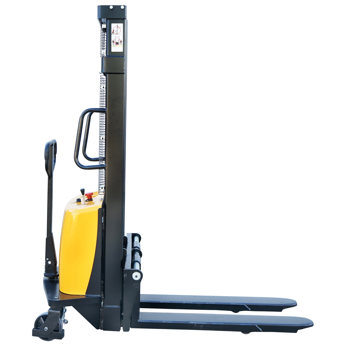 Transpalet semi-electric cu sarcina maxima 1.5T, inaltime ridicare 3000mm, furci 1150mm Breckner Germany - imagine 7