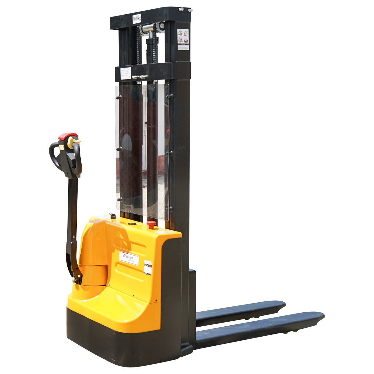 Transpalet electric cu sarcina maxima 1.6T, inaltime ridicare 3000mm, furci 1150mm Breckner Germany - imagine 5