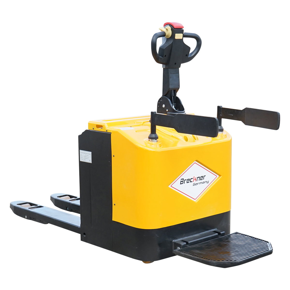 Transpalet electric cu sarcina maxima 1.5T, inaltime ridicare 85-200mm, furci 1150mm Breckner Germany - imagine 6