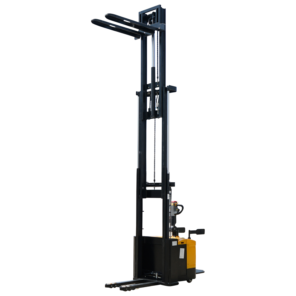 Transpalet electric cu sarcina maxima 2.5T, inaltime ridicare 4500mm, furci 1150mm Breckner Germany - imagine 4