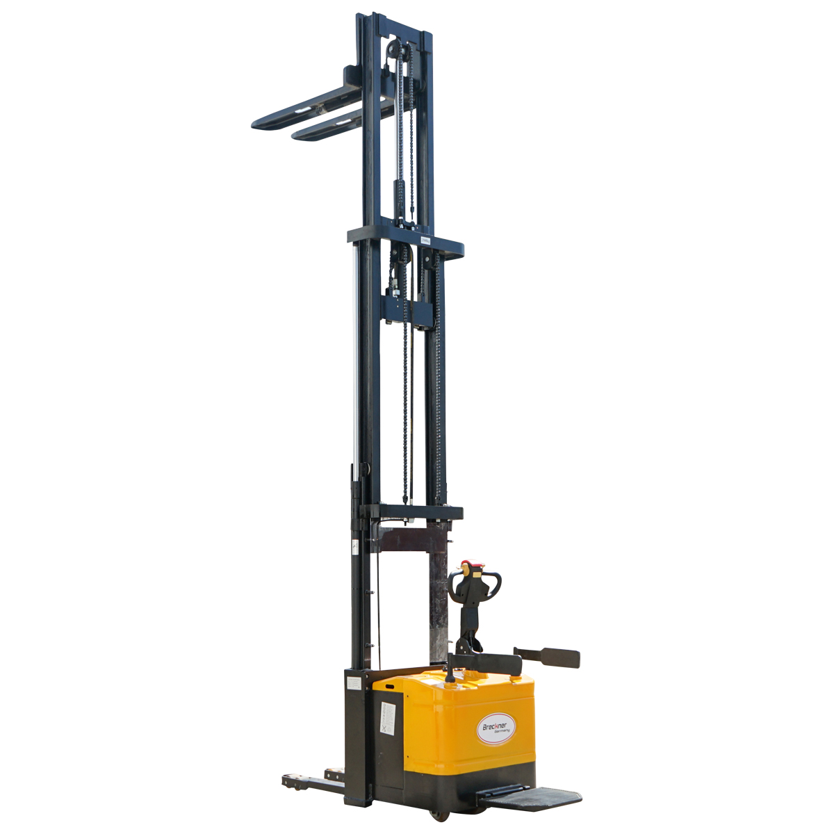 Transpalet electric cu sarcina maxima 2.5T, inaltime ridicare 4500mm, furci 1150mm Breckner Germany - imagine 8