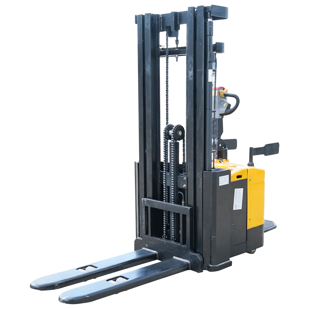 Transpalet electric cu sarcina maxima 2.5T, inaltime ridicare 4500mm, furci 1150mm Breckner Germany