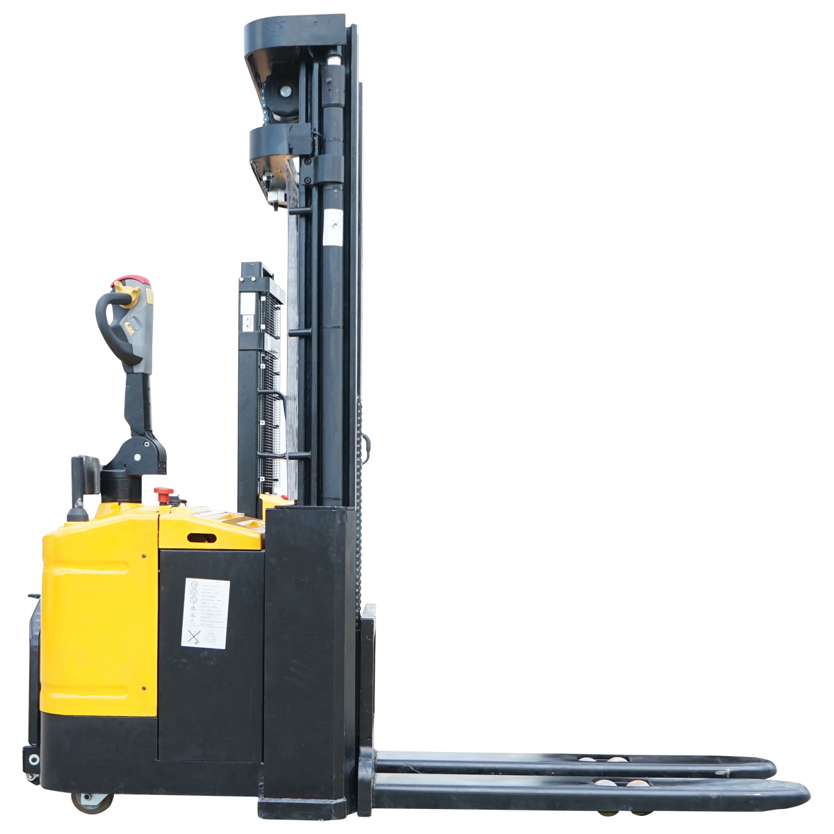 Transpalet electric cu sarcina maxima 2.5T, inaltime ridicare 4500mm, furci 1150mm Breckner Germany - imagine 3