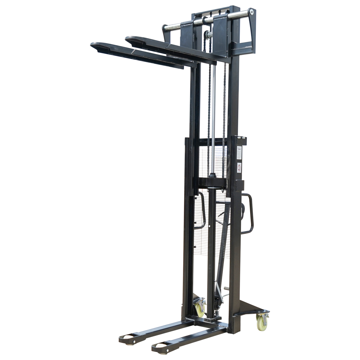 Transpalet manual cu sarcina maxima 1.5T, inaltime ridicare 2500mm, furci 1150mm Breckner Germany - imagine 7