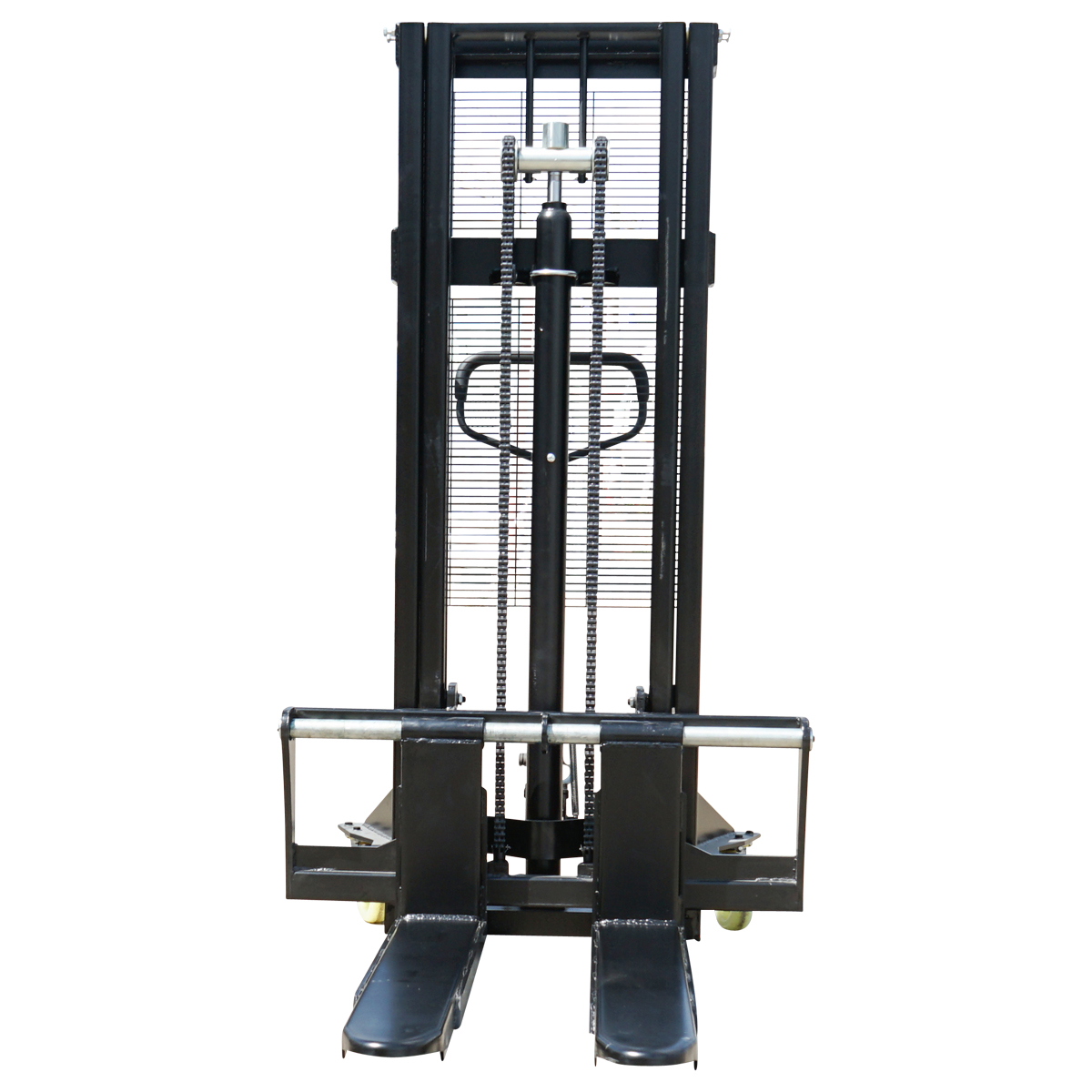 Transpalet manual cu sarcina maxima 1.5T, inaltime ridicare 2500mm, furci 1150mm Breckner Germany - imagine 2