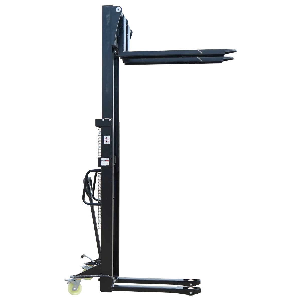 Transpalet manual cu sarcina maxima 1.5T, inaltime ridicare 2500mm, furci 1150mm Breckner Germany - imagine 9