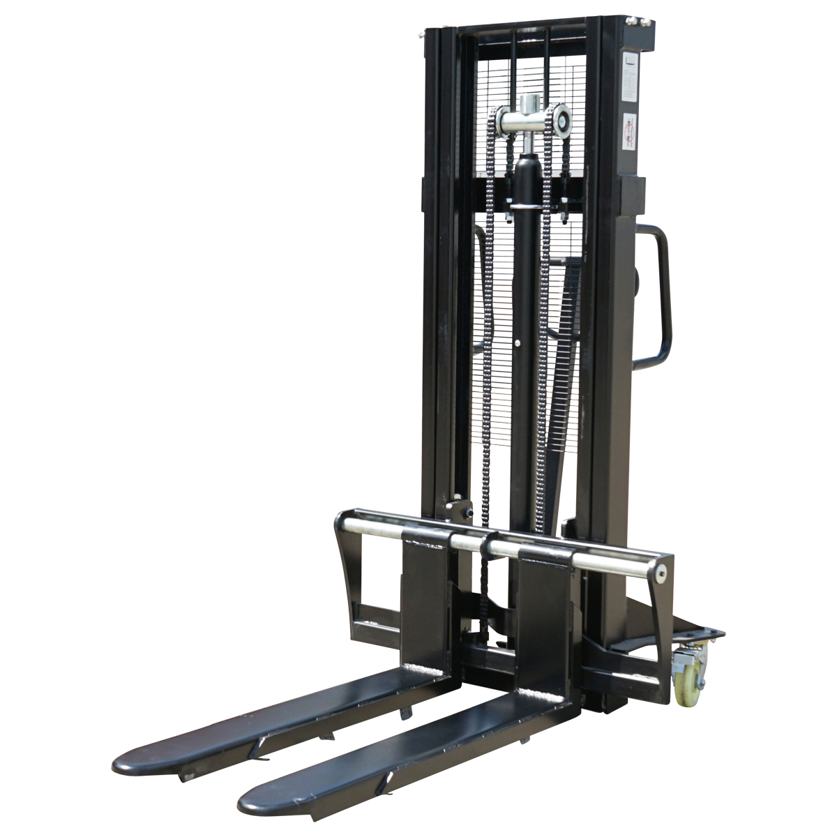 Transpalet manual cu sarcina maxima 1.5T, inaltime ridicare 2500mm, furci 1150mm Breckner Germany