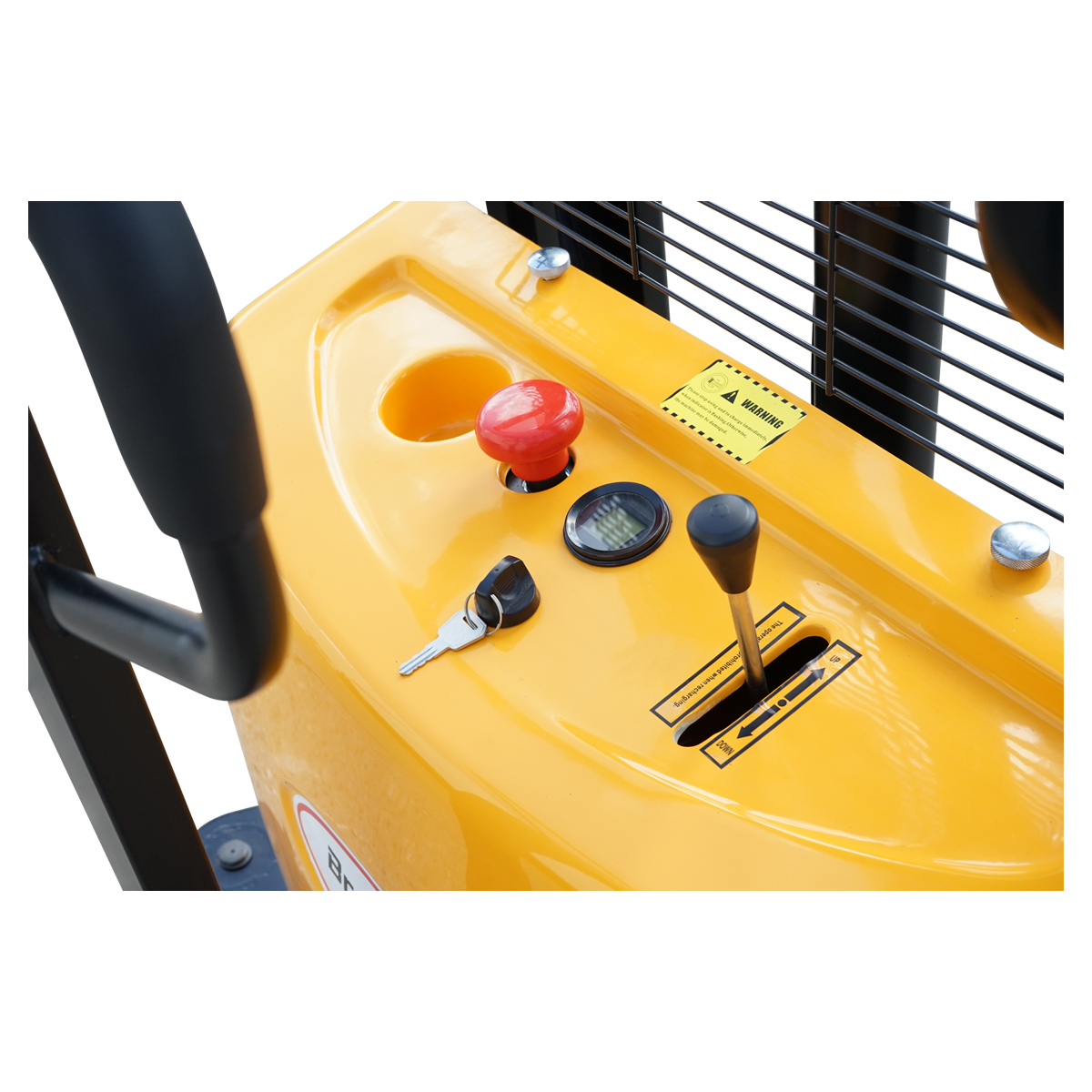 Transpalet semi-electric cu sarcina maxima 2T, inaltime ridicare 3000mm, furci 1150mm Breckner Germany - imagine 10