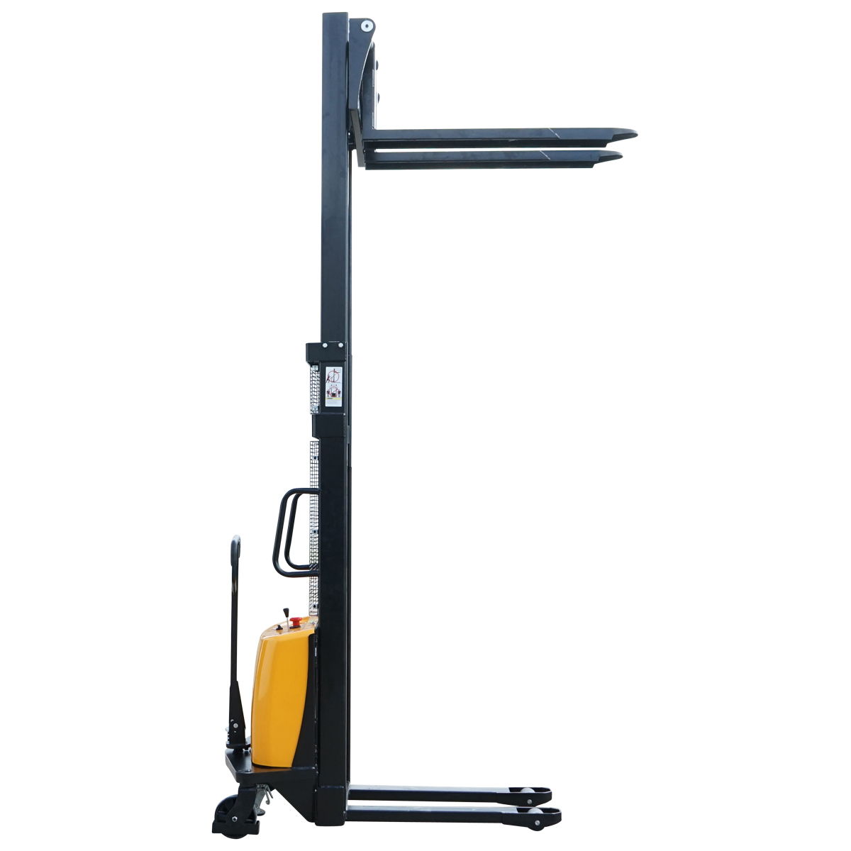 Transpalet semi-electric cu sarcina maxima 2T, inaltime ridicare 3000mm, furci 1150mm Breckner Germany - imagine 8