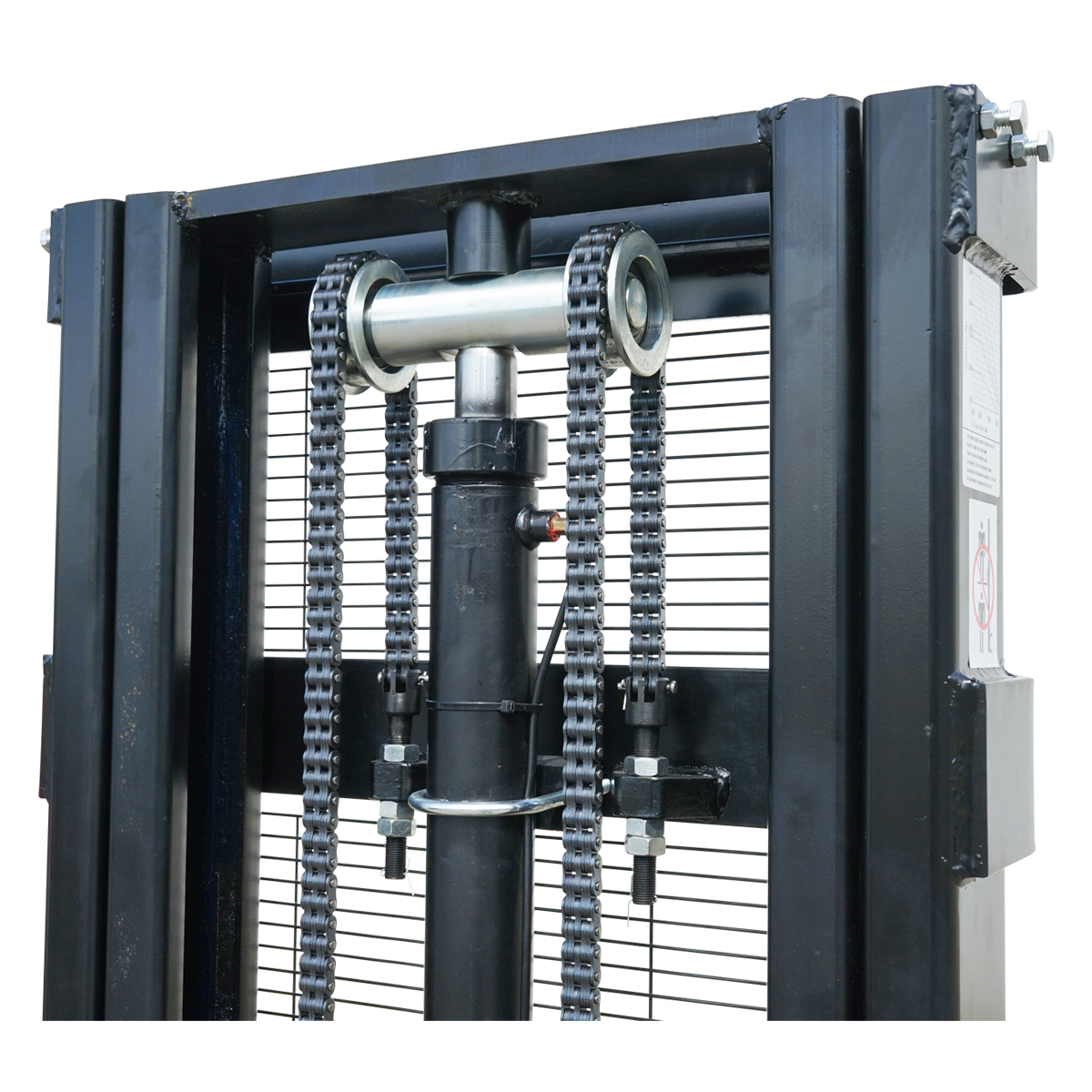 Transpalet semi-electric cu sarcina maxima 2T, inaltime ridicare 3000mm, furci 1150mm Breckner Germany - imagine 12