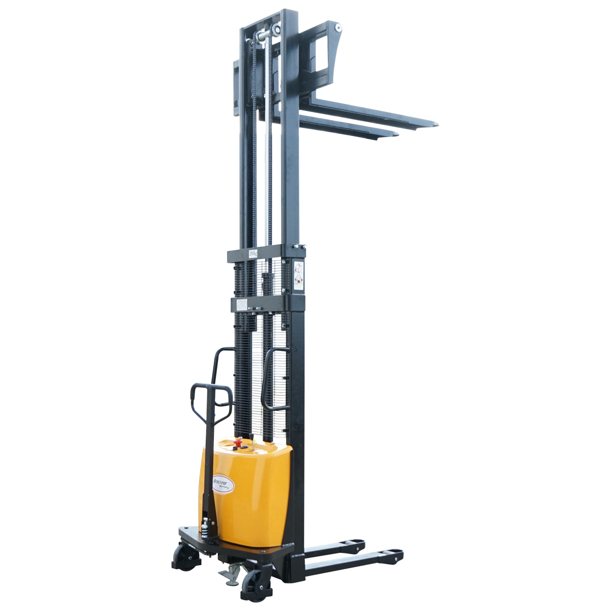 Transpalet semi-electric cu sarcina maxima 2T, inaltime ridicare 3000mm, furci 1150mm Breckner Germany - imagine 7