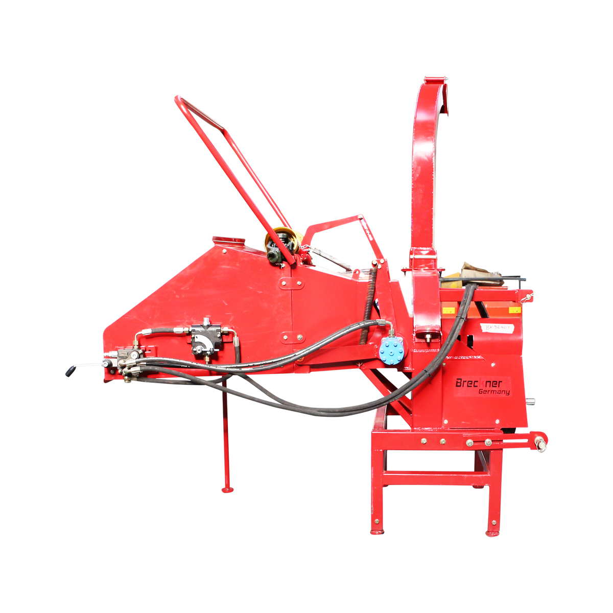 Tocator crengi cu prindere PTO 35-80CP diametru lemn 200mm cu cardan inclus Breckner Germany - imagine 3