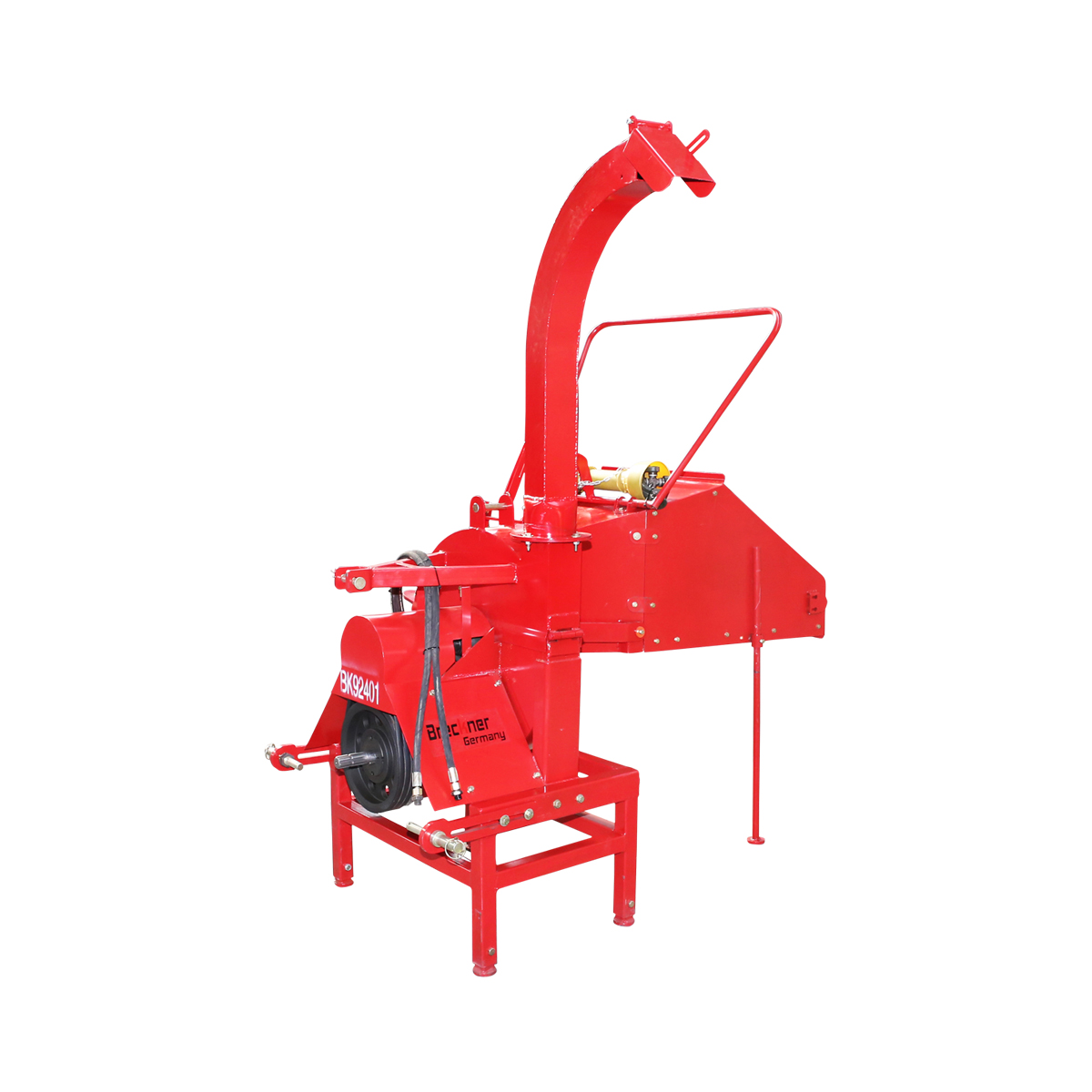 Tocator crengi cu prindere PTO 35-80CP diametru lemn 200mm cu cardan inclus Breckner Germany - imagine 5