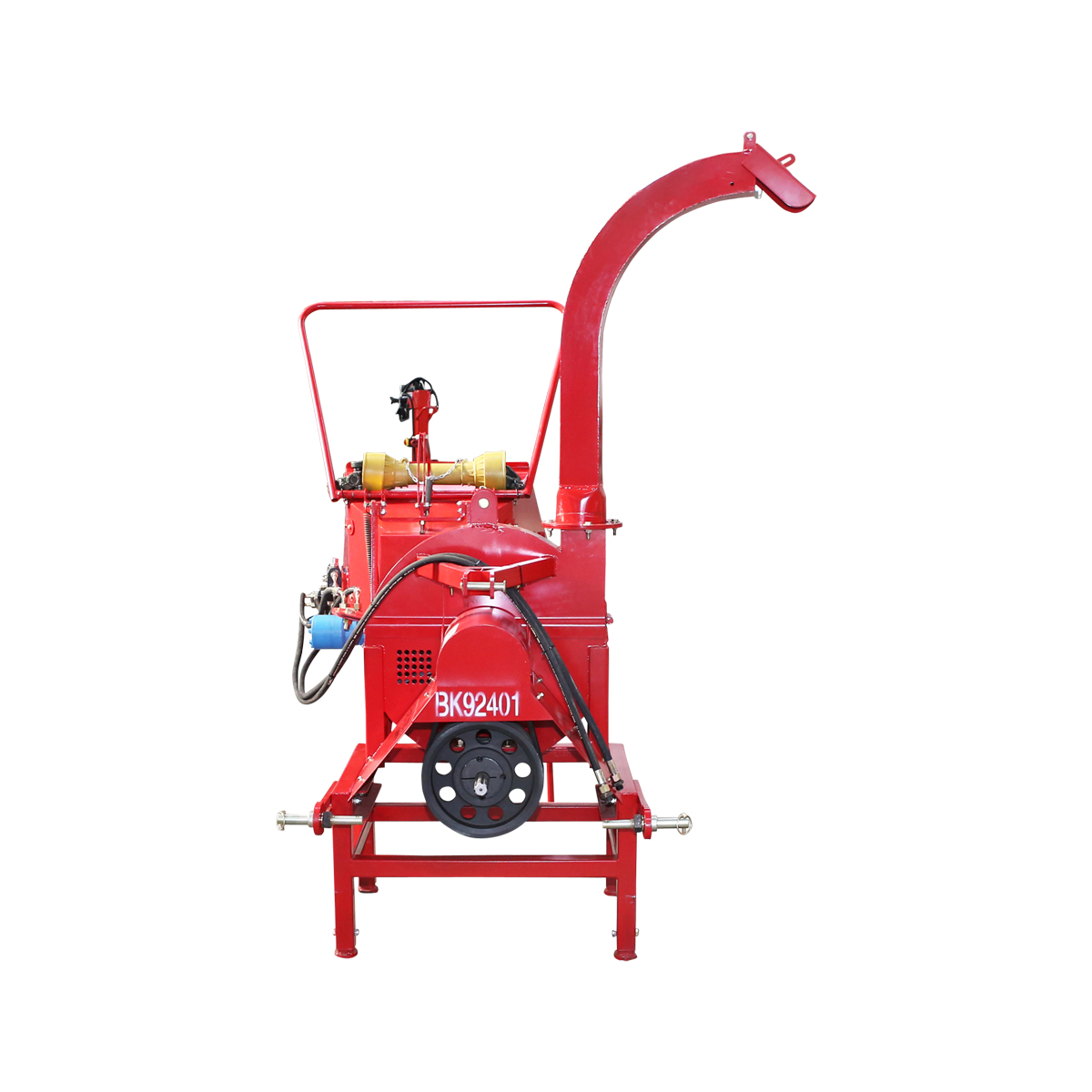 Tocator crengi cu prindere PTO 35-80CP diametru lemn 200mm cu cardan inclus Breckner Germany - imagine 4