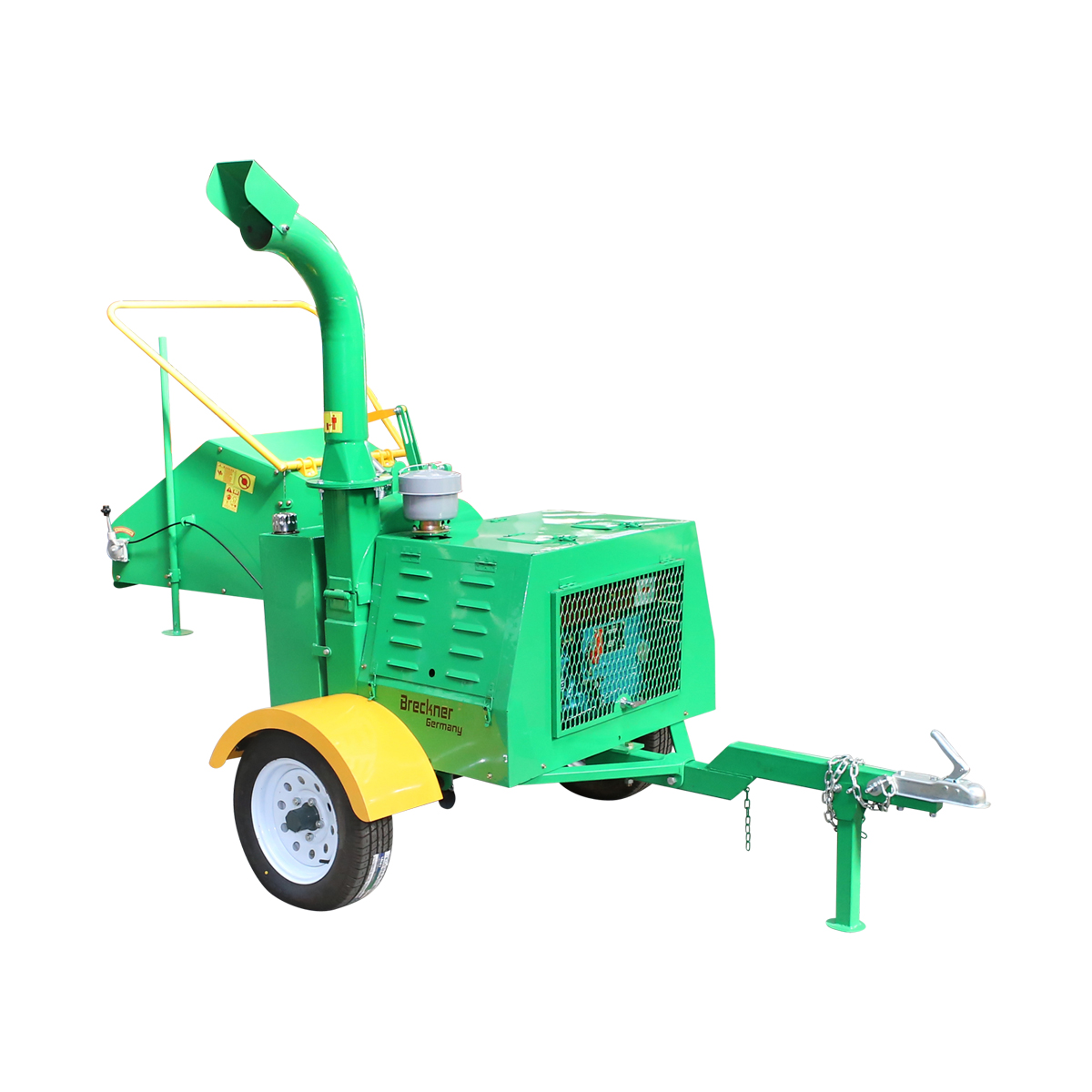 Tocator crengi 22CP tractabil diametru lemn 150mm buncar 200x200mm Breckner Germany - imagine 8